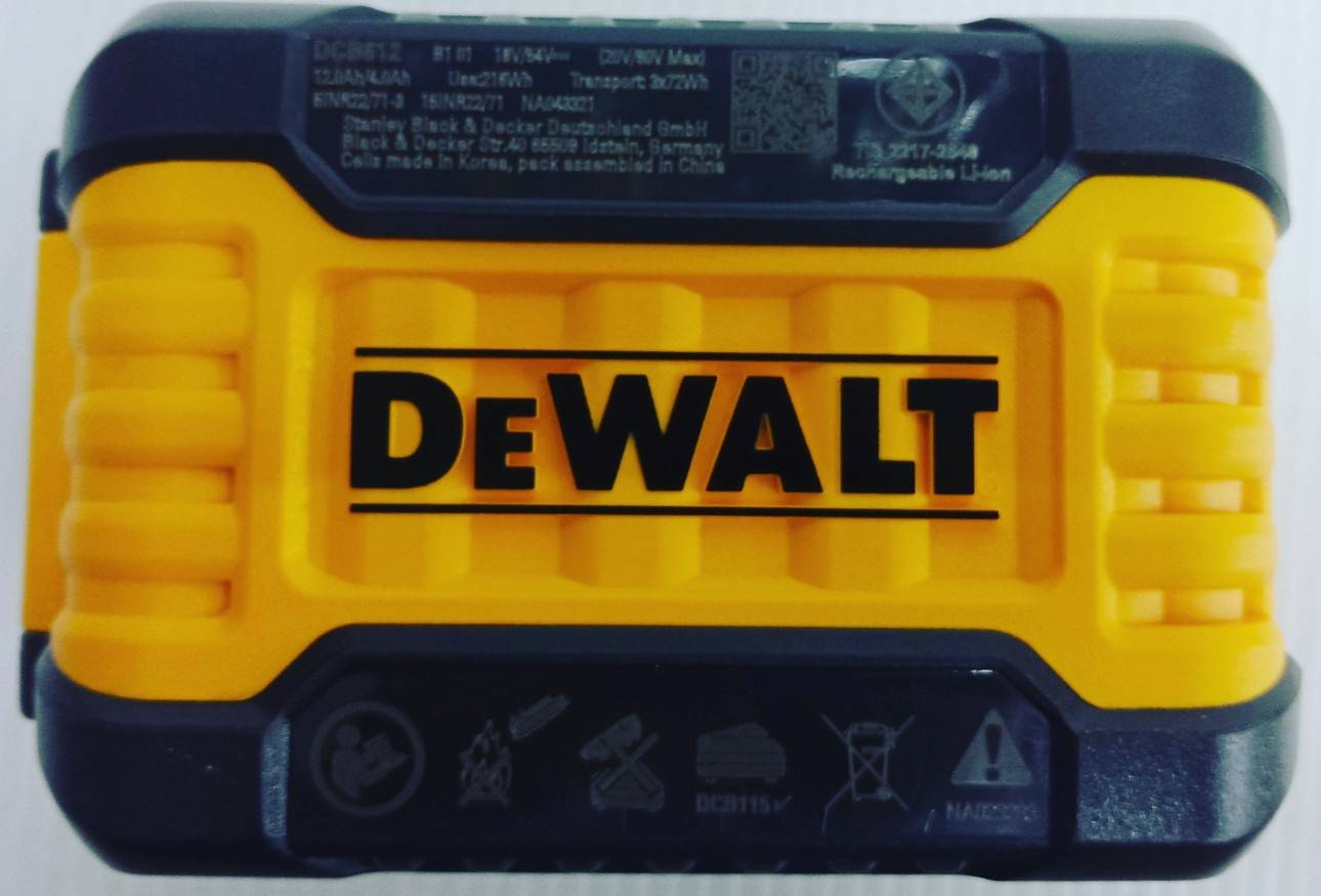 แบตเตอรี่ Flexvolt 20V/60V 12Ah DCB612 DEWALT