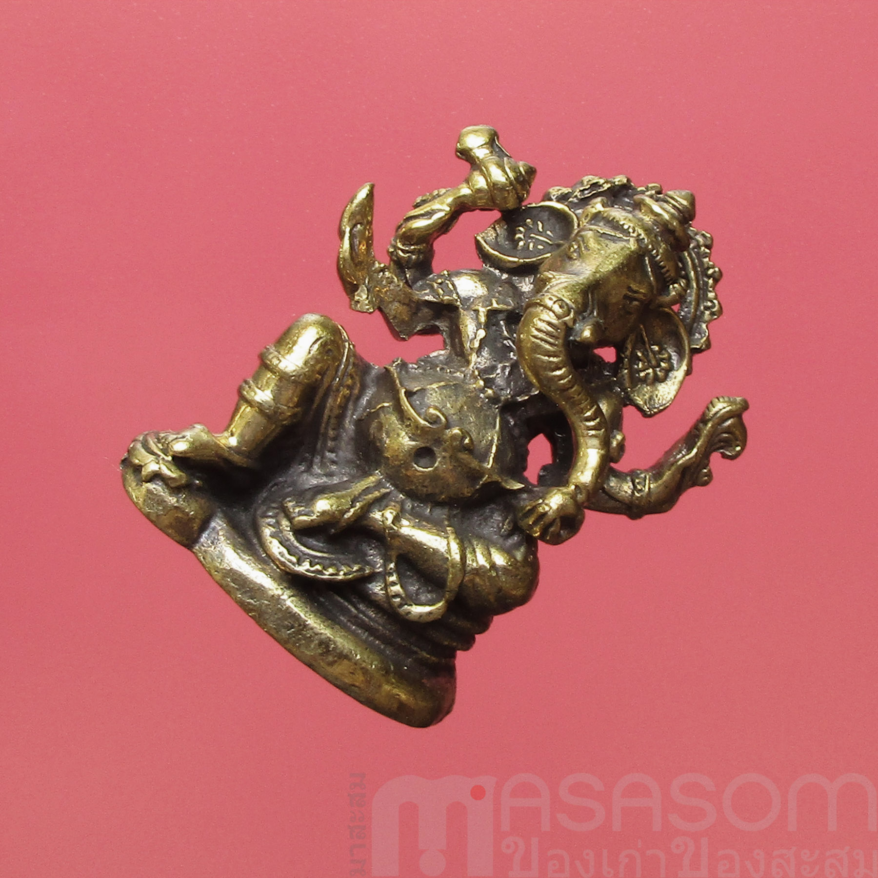 พระพิฆเนศทองเหลืองขนาดเล็ก