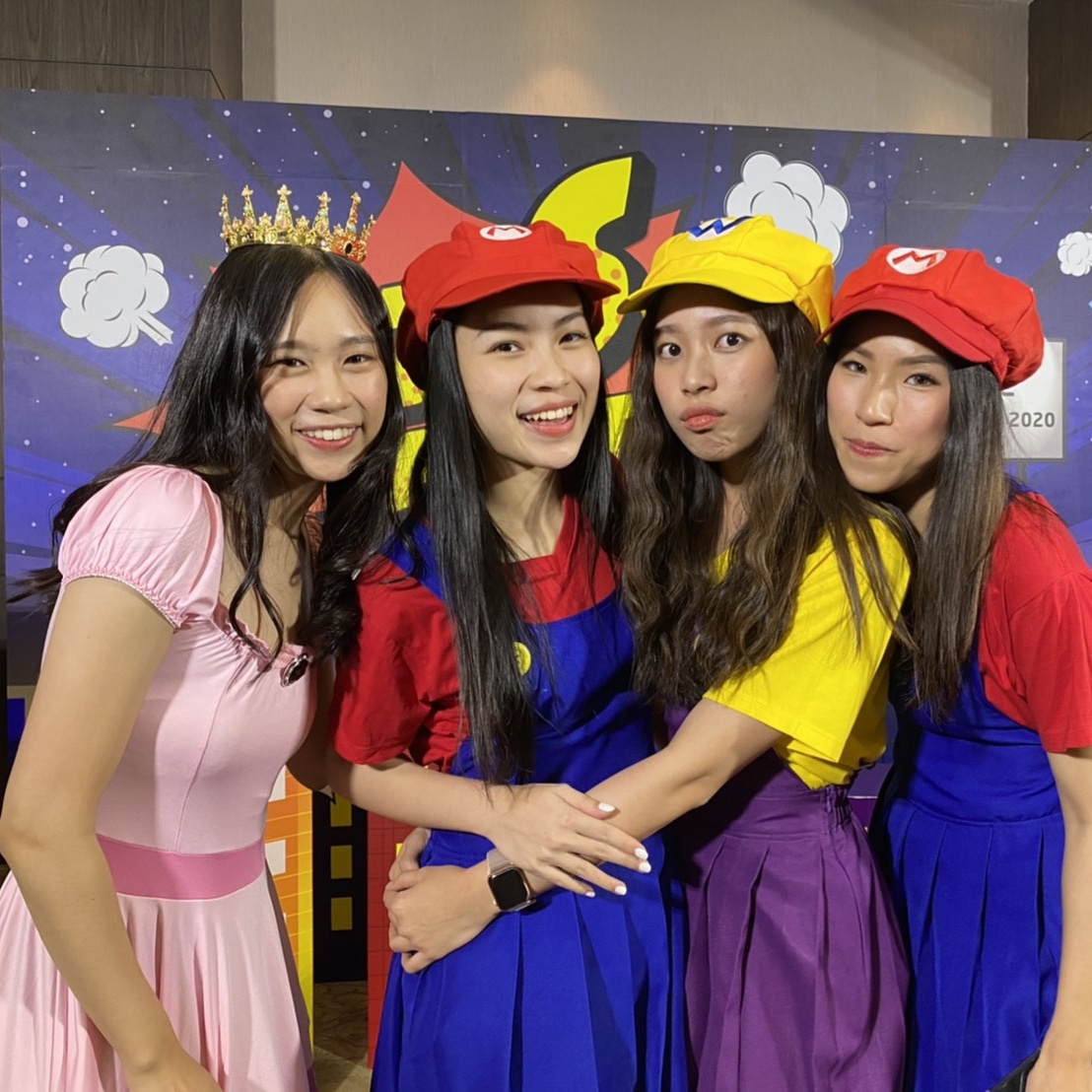 ชุดเจ้าหญิงพีช @ มาริโอ้