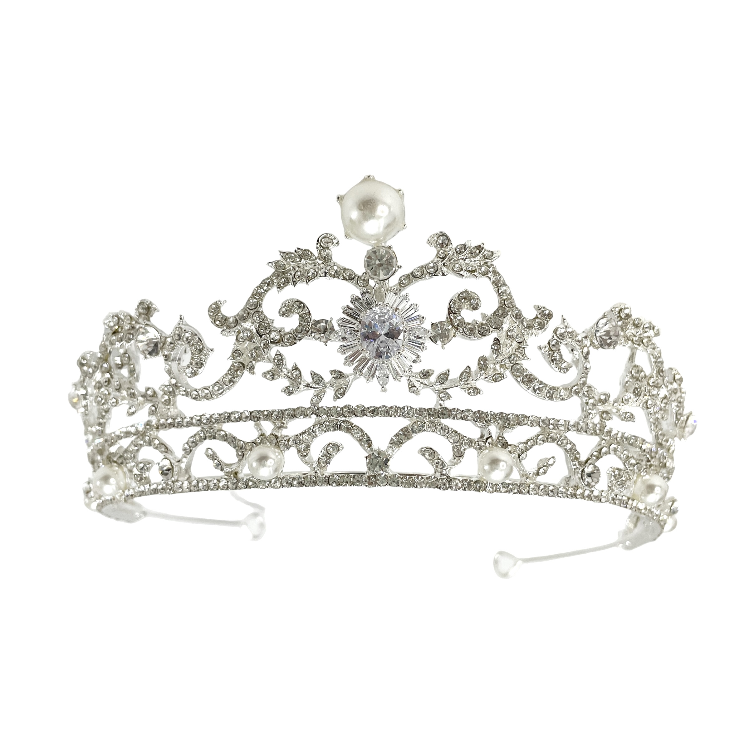 (พร้อมส่ง) เทียร่า 357 งานสวย ปราณีต QCเพชรทุกเม็ด สินค้าพร้อมส่งจากไทย