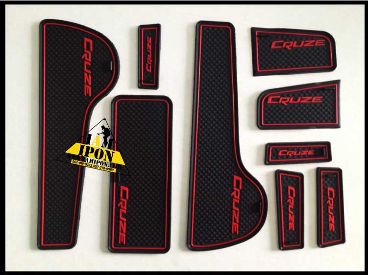 ยางรองหลุม Chevrolet Cruze สีแดง