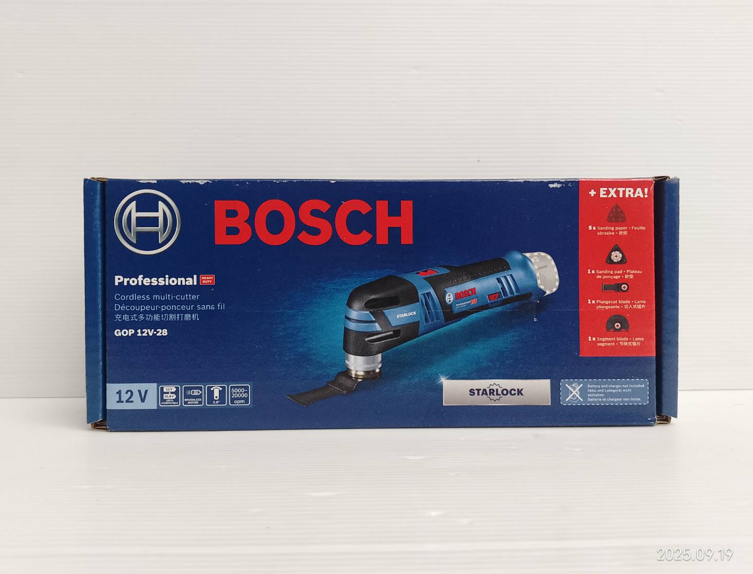 มัลติทูลไร้สาย GOP12V-28 BOSCH SOLO