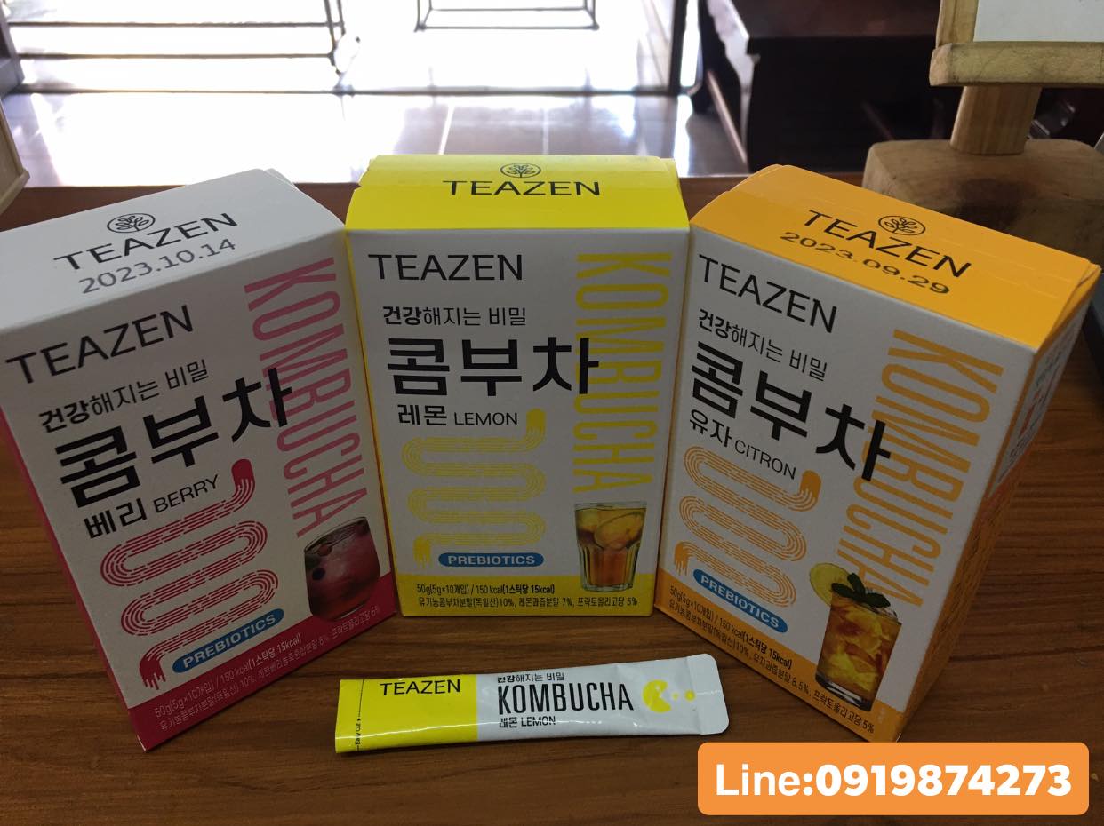 ชาคอมบูขา รสส้มยูสุ เป็นที่นิยมของไอดอล ดารา กองถ่ายซีรี่ย์เกาหลี ส่งออกกว่า 22 ประเทศ ยอดขาย 100 ล้านแท่ง ชนะรางวัลมากกว่า 10++ TEAZEN KOMBUCHA ชาคอมบุชา ชาหมักเกาหลีที่ขายดีที่สุด