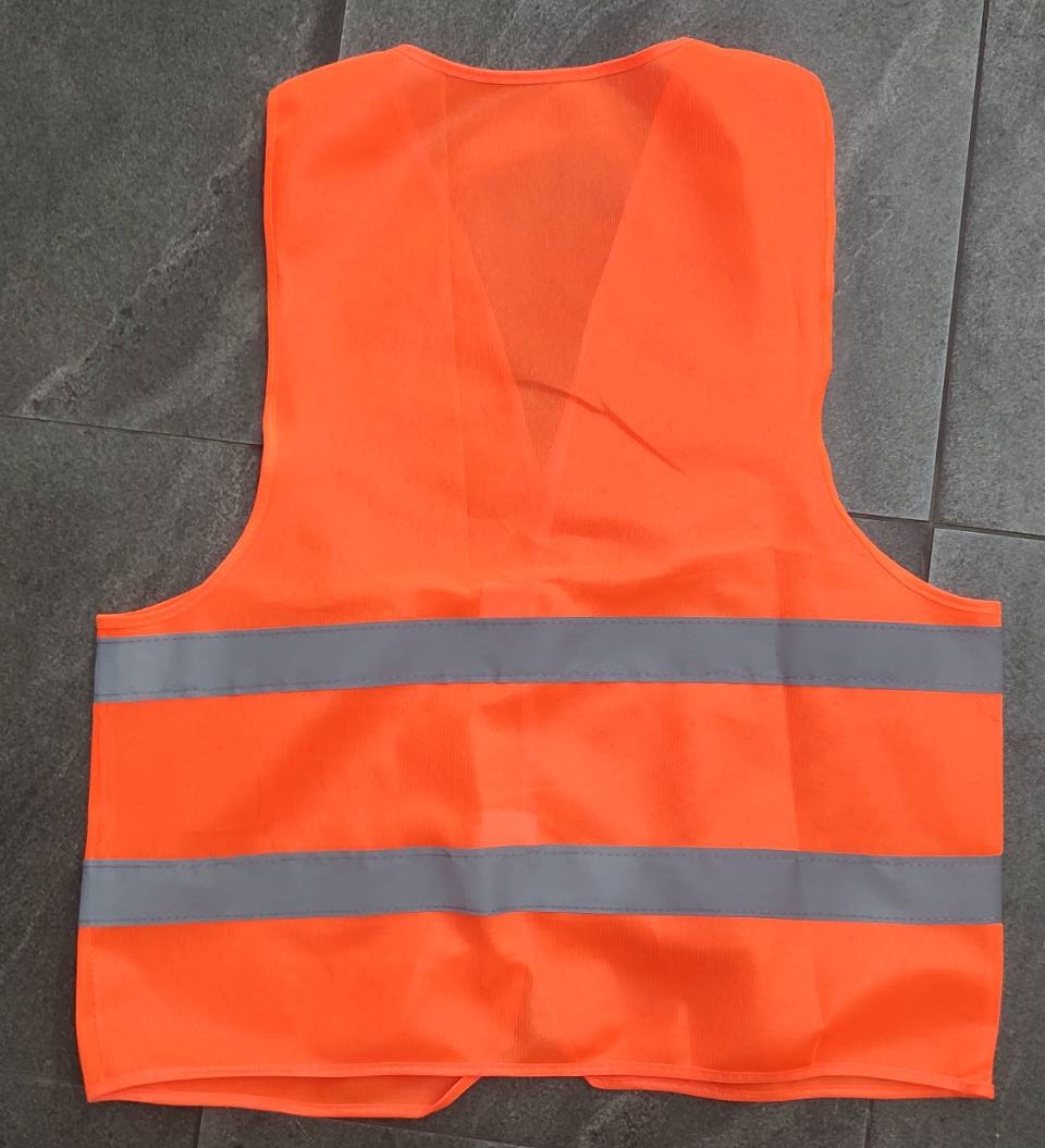 เสื้อสะท้อนแสง สีส้ม WK410