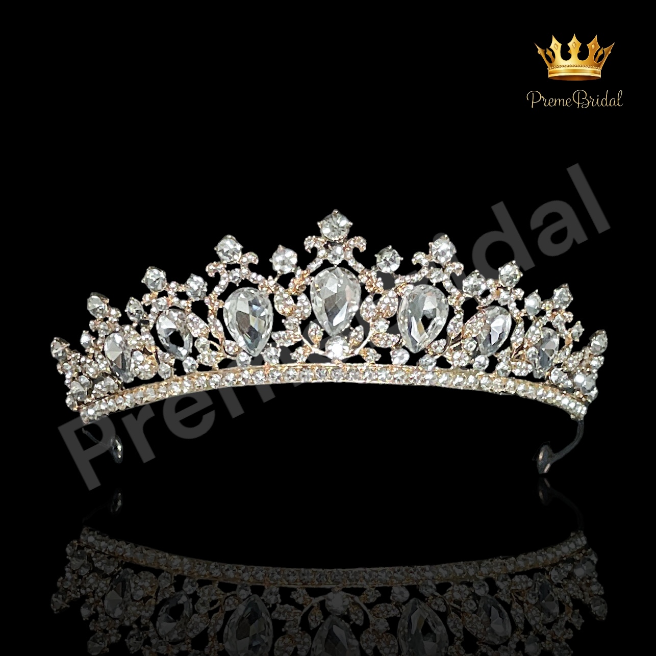 (พร้อมส่ง) เทียร่า 421 มงกุฎเพชร งานเจ้าสาว ครึ่งหัว งานสวย ปราณีต QCเพชรทุกเม็ด สินค้าพร้อมส่งจากไทย