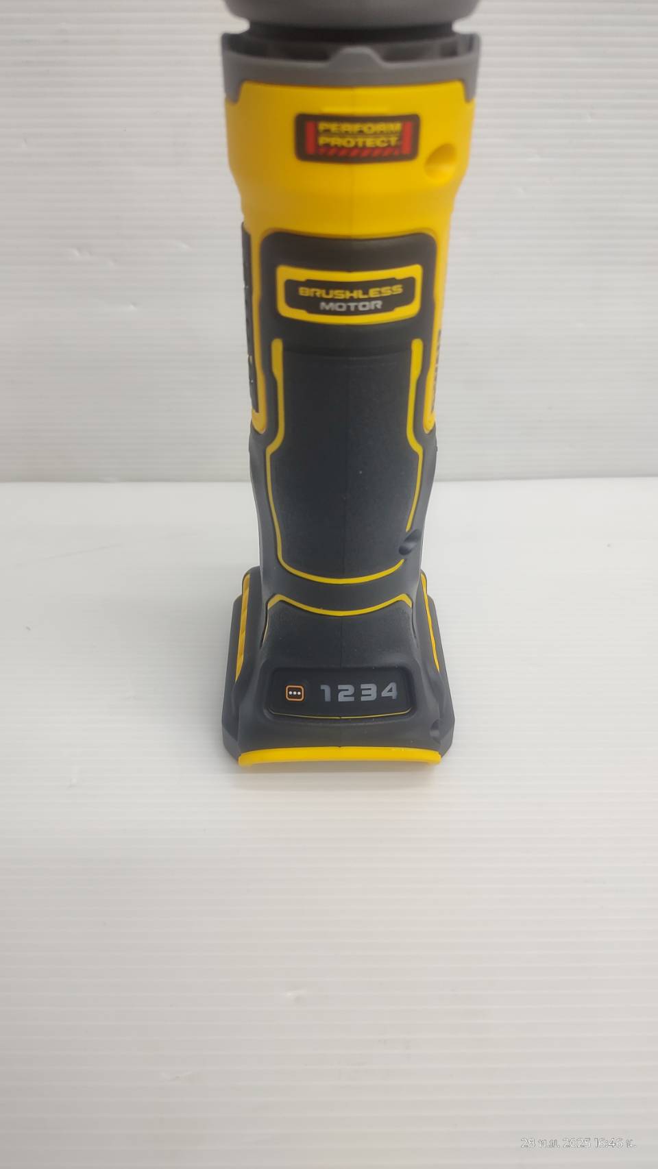 DEWALT รุ่น DCG420N-KRP เครื่องเจียร์คอตรงไร้สาย 4 นิ้ว แบบ Slim Body
