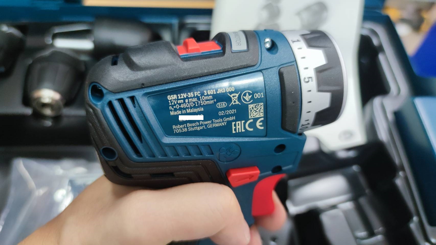 สว่านไร้สาย GSR12V-35FC BOSCH SOLO