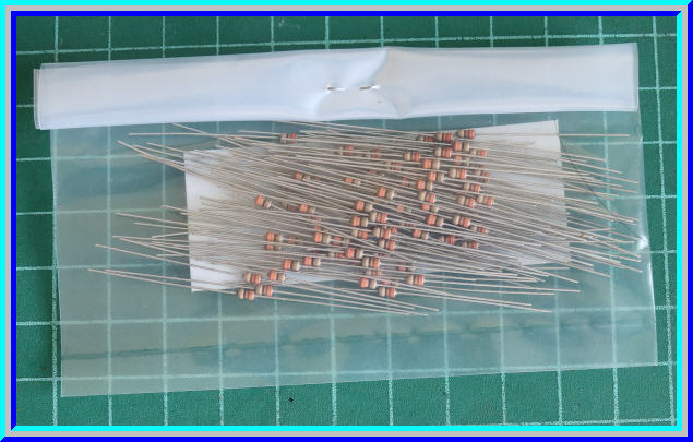 100x ตัวต้านทาน 330 Ohm 1/8 Watt 5% แบบคาร์บอน