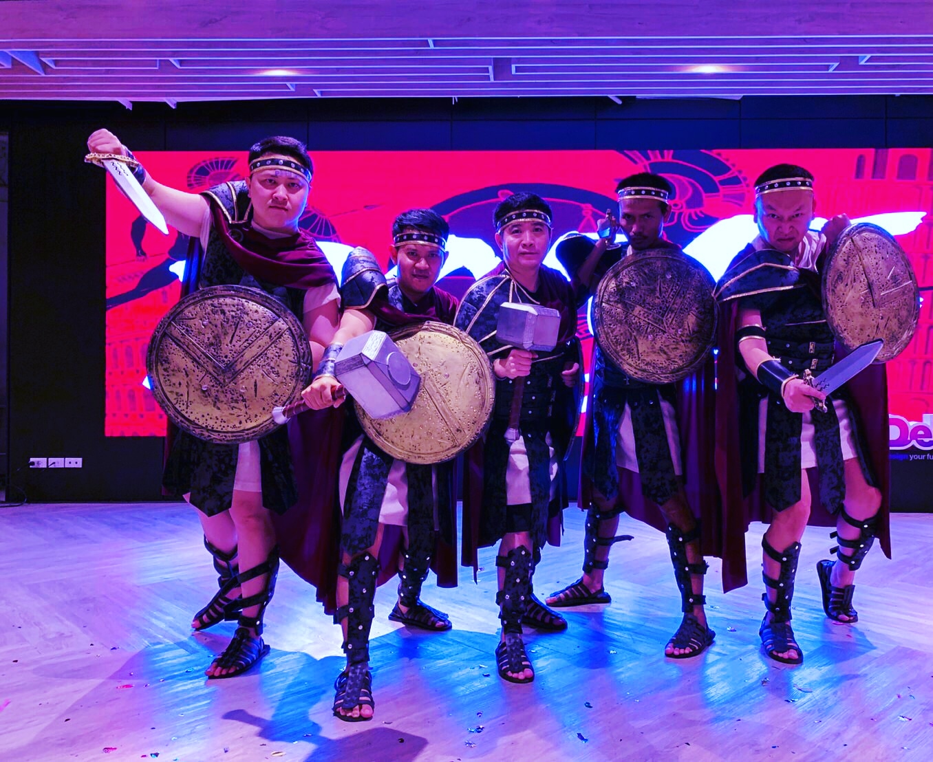 ชุดนักรบโรมัน Gladiator / ชุดแอรีส เทพเจ้าแห่งสงคราม / ชุดนักรบ / ชุดโรมัน