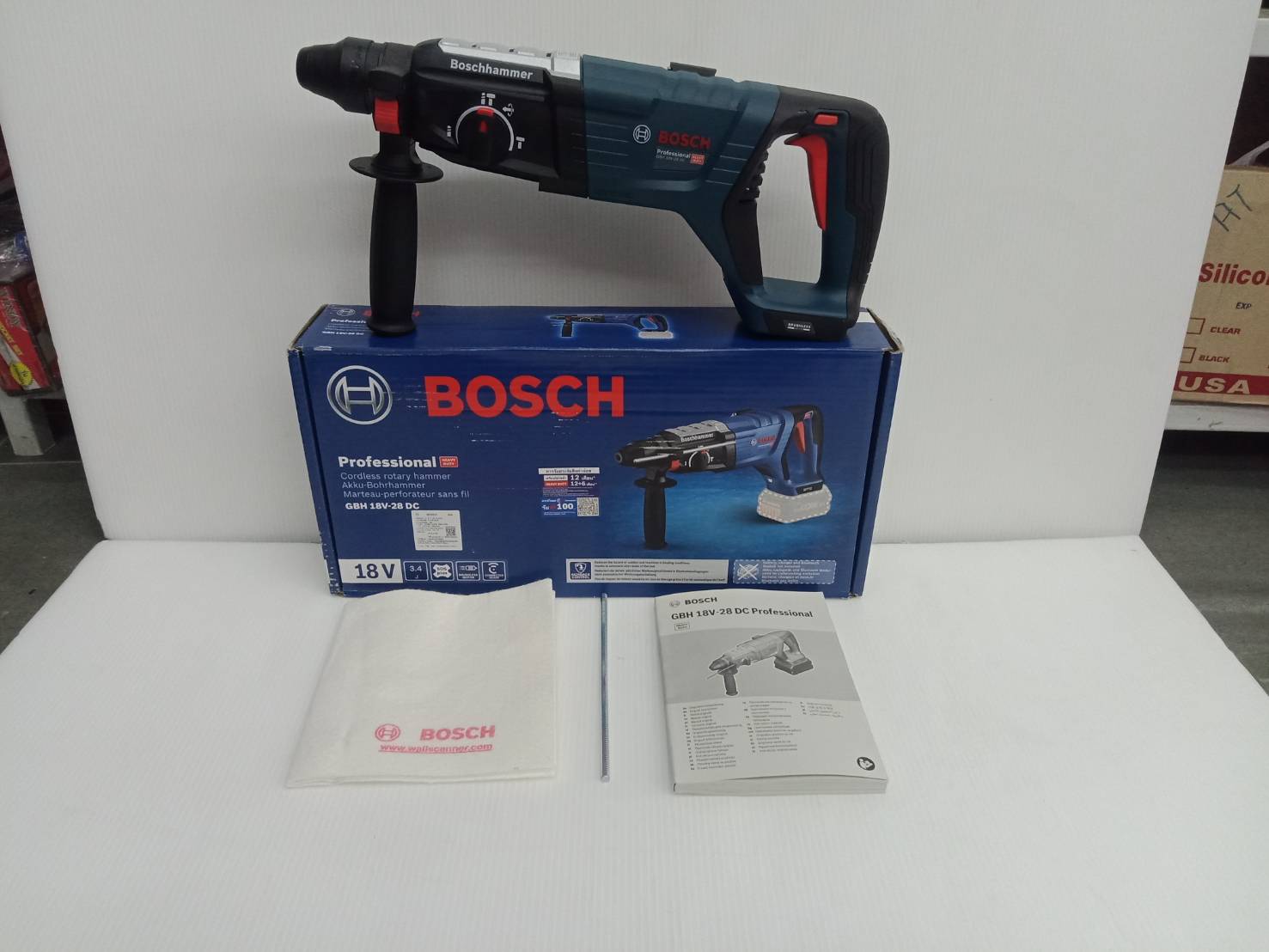 สว่านโรตารี่ไร้สาย GBH18V-28DC BOSCH SOLO