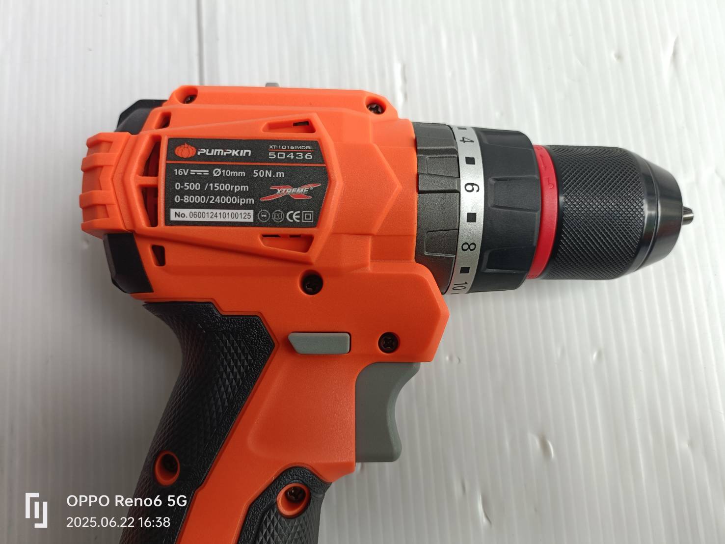 คอมโบ้ชุดสว่าน16V XT-16IMDID-202CK PUMPKIN 50438