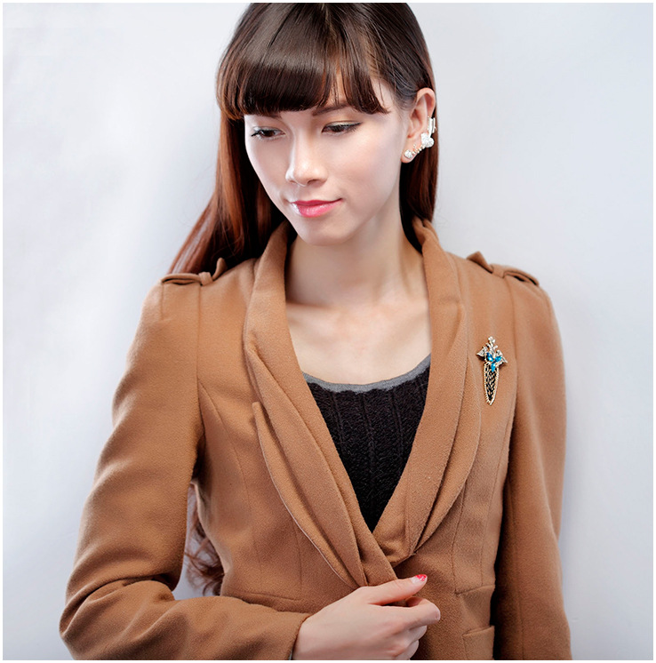 (พร้อมส่ง) เข็มกลัดเจ้าบ่าว 008