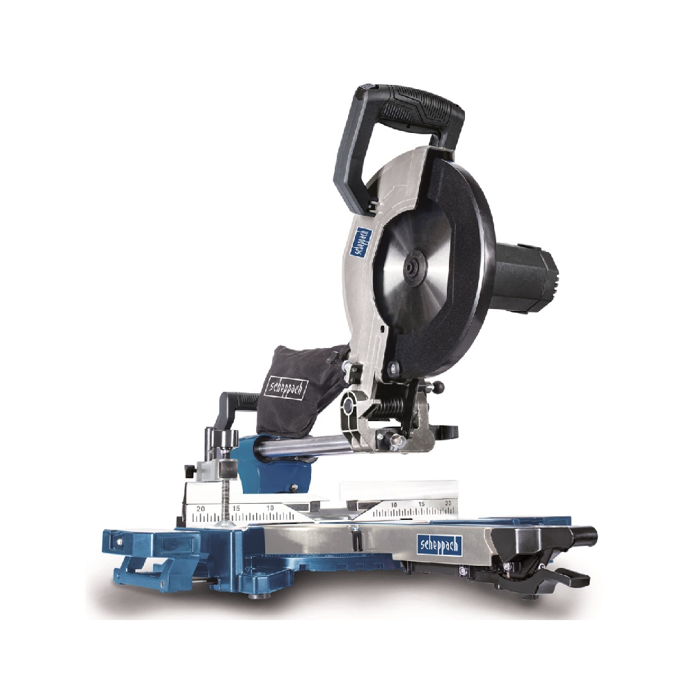 SCHEPPACH HM110MP แท่นเลื่อยองศาแบบสไลด์ 10 นิ้ว 2000 วัตต์