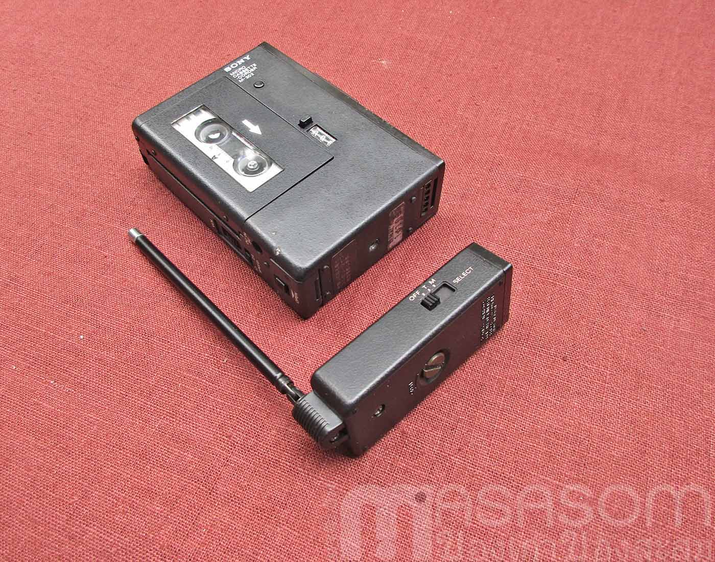 เครื่องบันทึกเสียง sony micro cassette corder