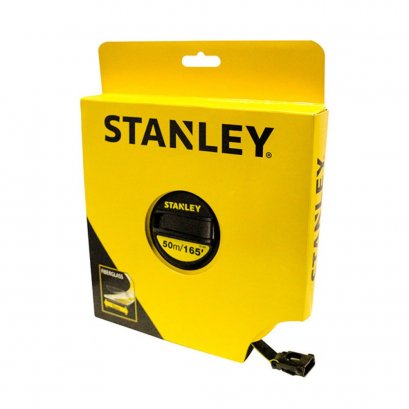 เทปวัดสายไฟ 15M/50" FIBERGLASS CLOSE CASE STHT34260-8 STANLEY