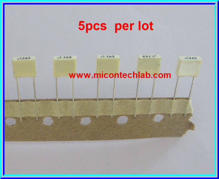 5x คาปาซิเตอร์ 0.1uF 63V ชนิด Polyester Film