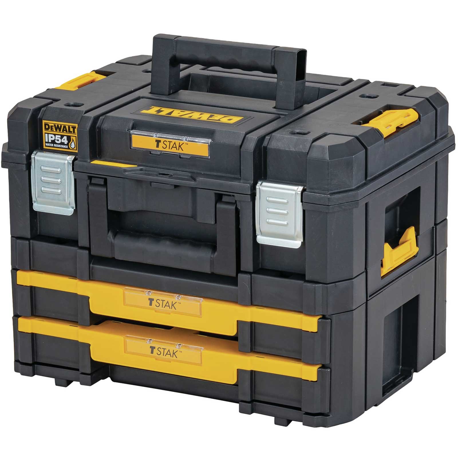 กล่องใส่เครื่องมือ+ถาด+โฟม DWST83395-1 DEWALT T-STAK