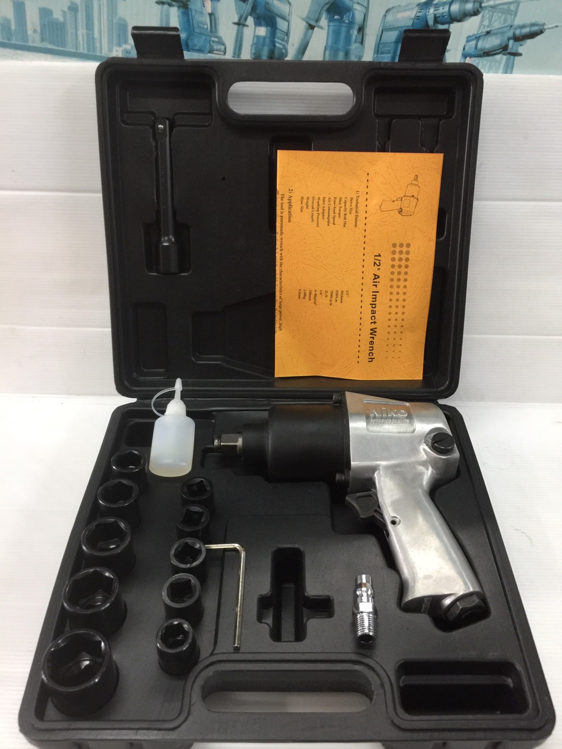 ชุดบล็อกลม1/2" NIKO-101