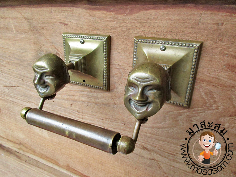 ที่แขวนกระดาษชำระทองเหลือง