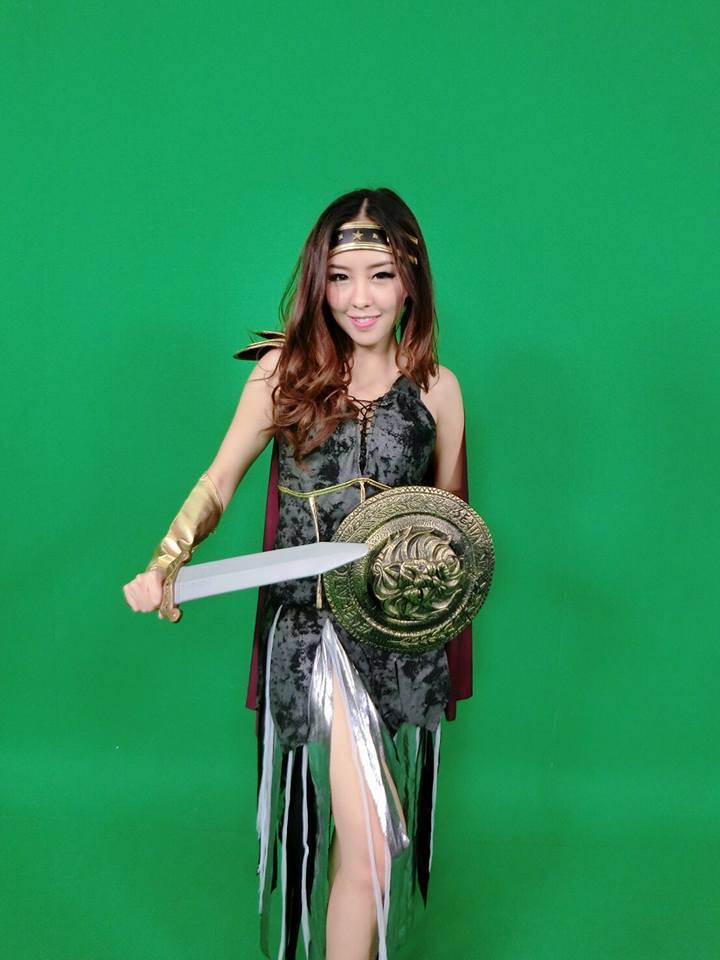 ชุดนักรบโรมันหญิง / ชุดเทพเจ้าแห่งสงคราม