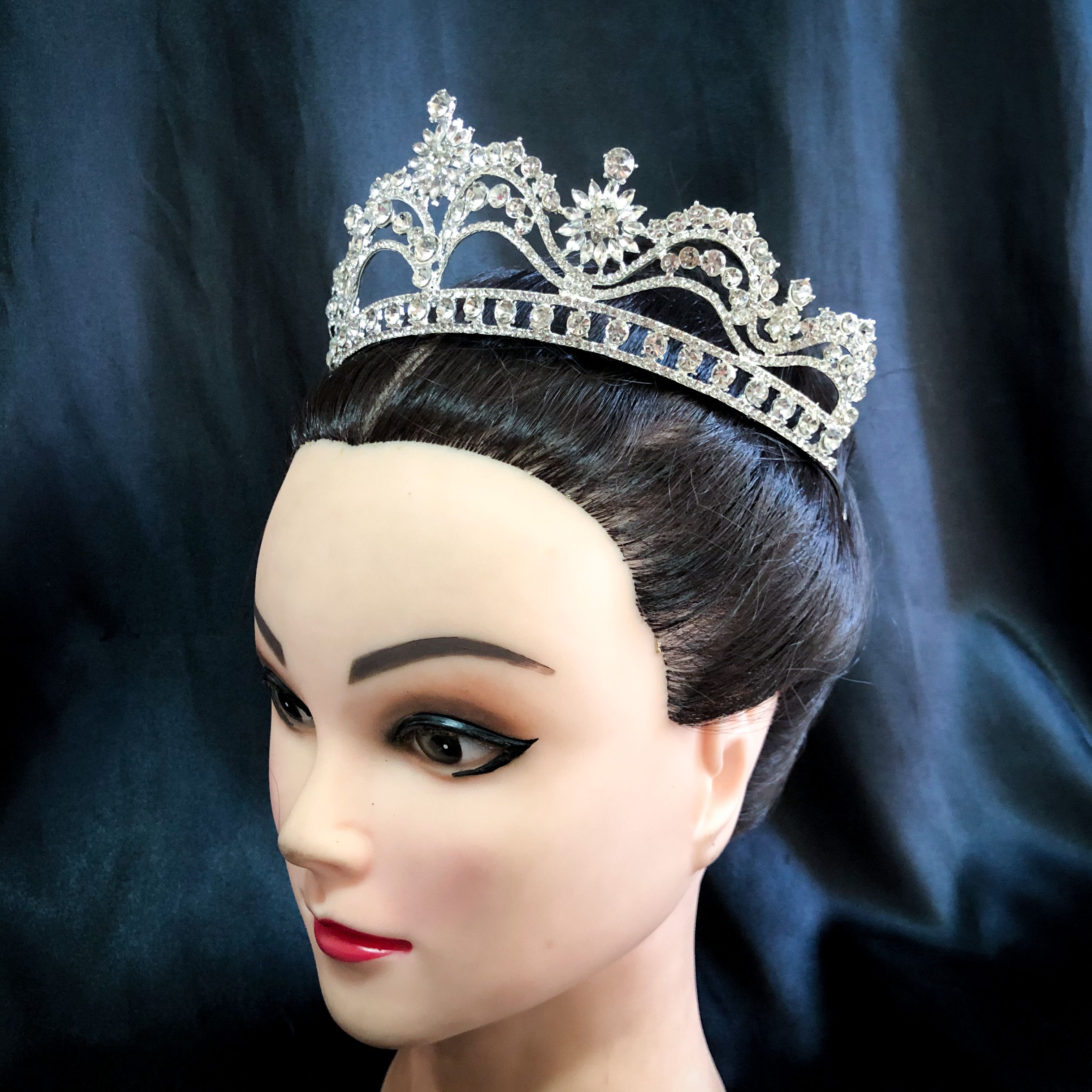 (พร้อมส่ง) เทียร่า 288 มงกุฎนางงาม มงกุฎเจ้าหญิง งานสวย ปราณีต QCเพชรทุกเม็ด สินค้าพร้อมส่งจากไทย