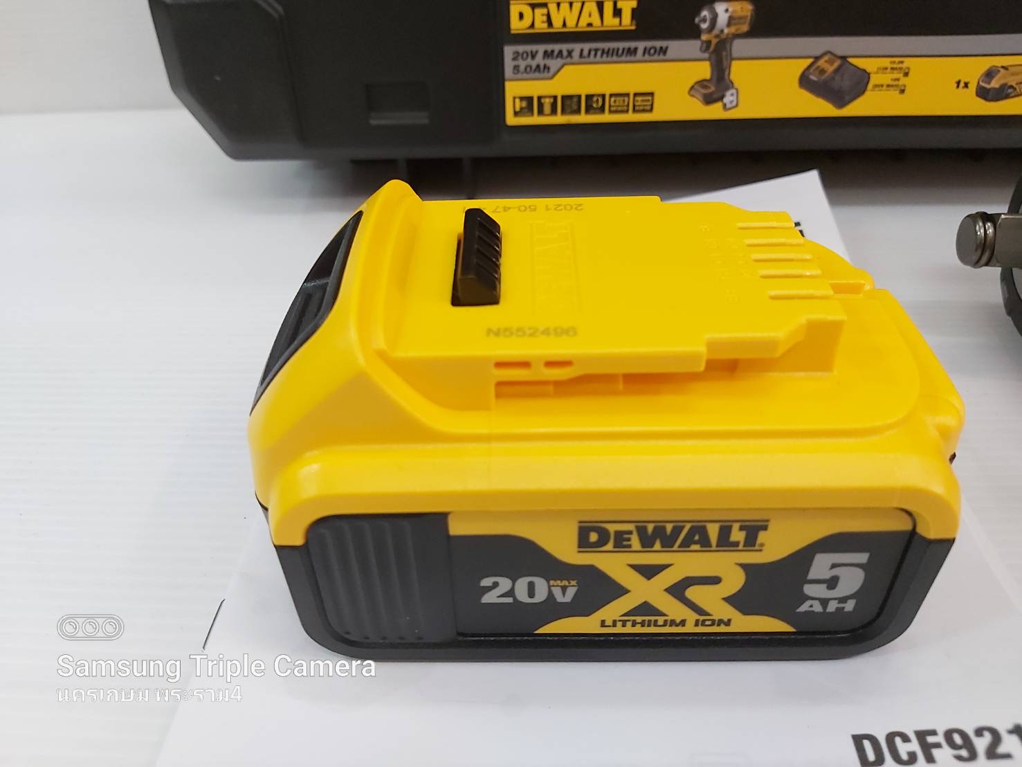 บล๊อก1/2ไร้สาย20V ATOMIC DCF921P1 DEWALT