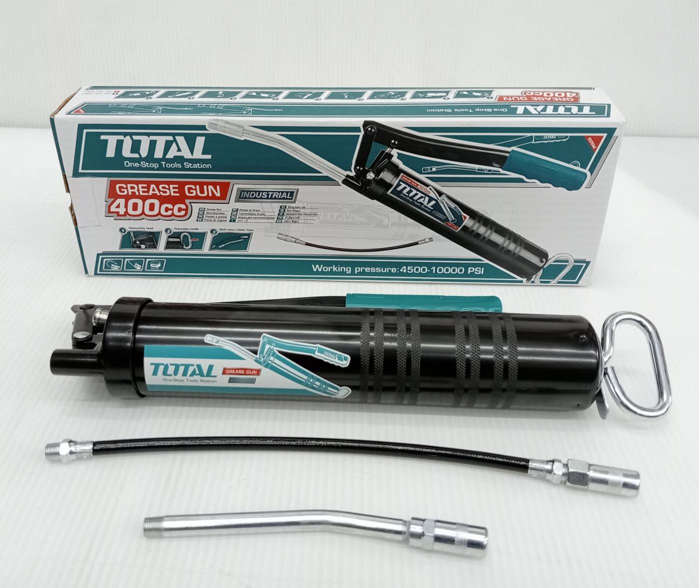 กระบอกอัดจารบี+สายอ่อน 400cc.THT111051 TOTAL