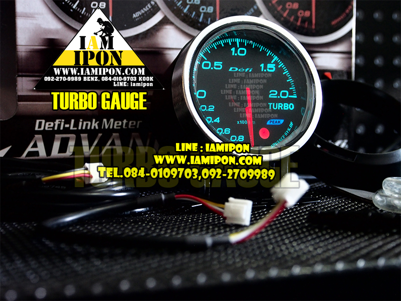 BF ADVANCE 13 สี TURBO 2.0 วัดบูสเทอร์โบ