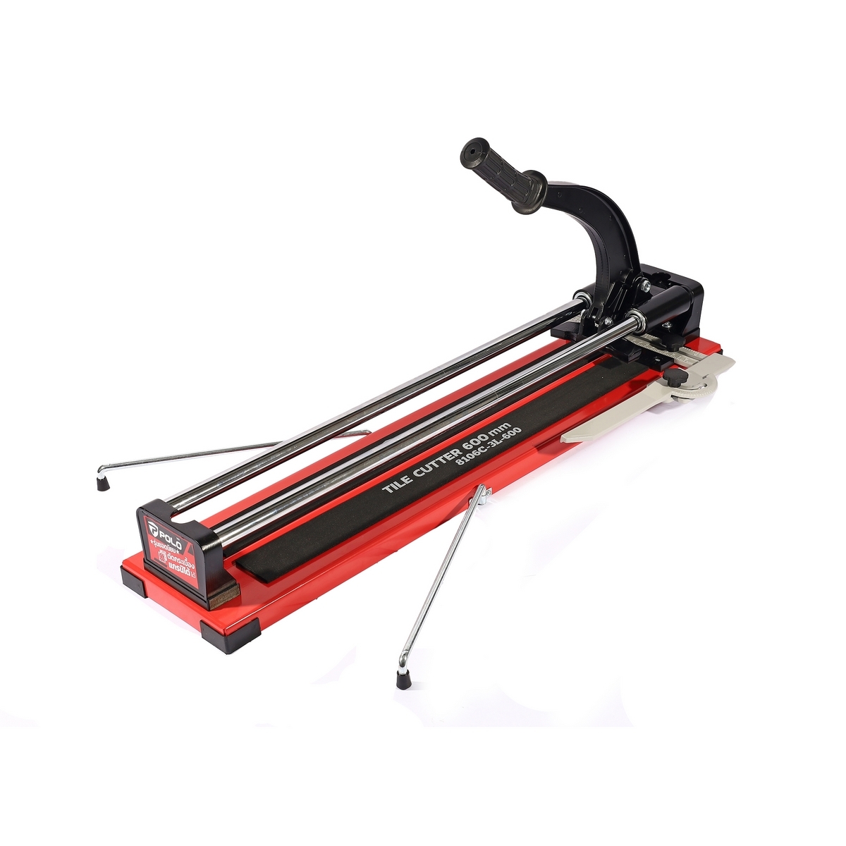 POLO แท่นตัดกระเบื้องบาร์คู่ 600 มม. (24 นิ้ว) รุ่น 8106C-3L-600 มีเลเซอร์