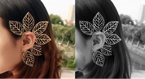 (พร้อมส่ง) Ear Cuff 013 (เฉพาะข้างซ้าย) สีทอง