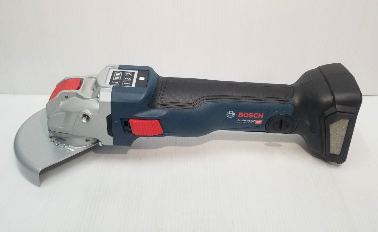หินเจียรไร้สาย5" GWX18V-10SC BOSCH X-LOCK พร้อมชุดแบต 1 ก้อน