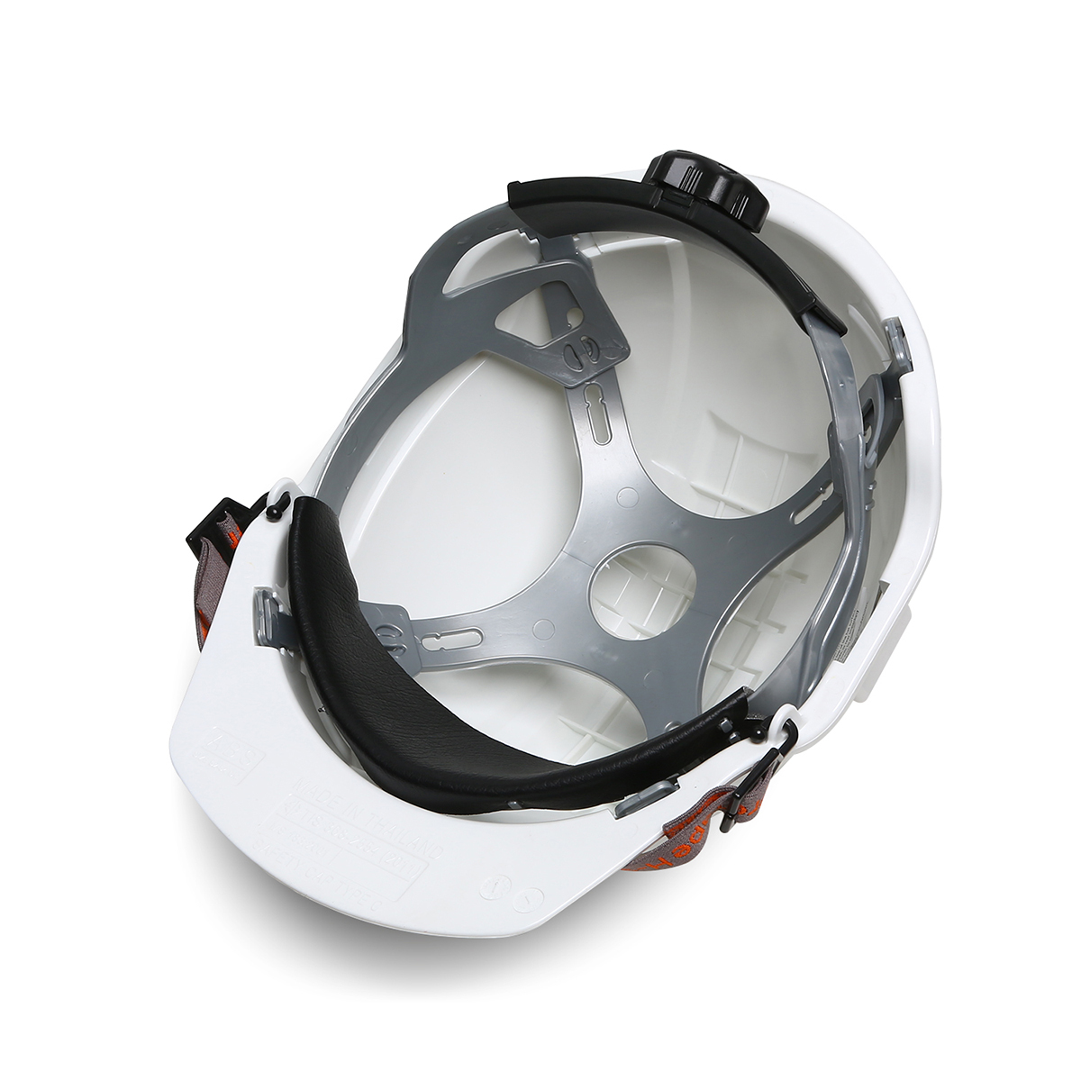 หมวกเซฟตี้ ABS รุ่น SS201 มอก. ปรับขนาดได้ สีขาว