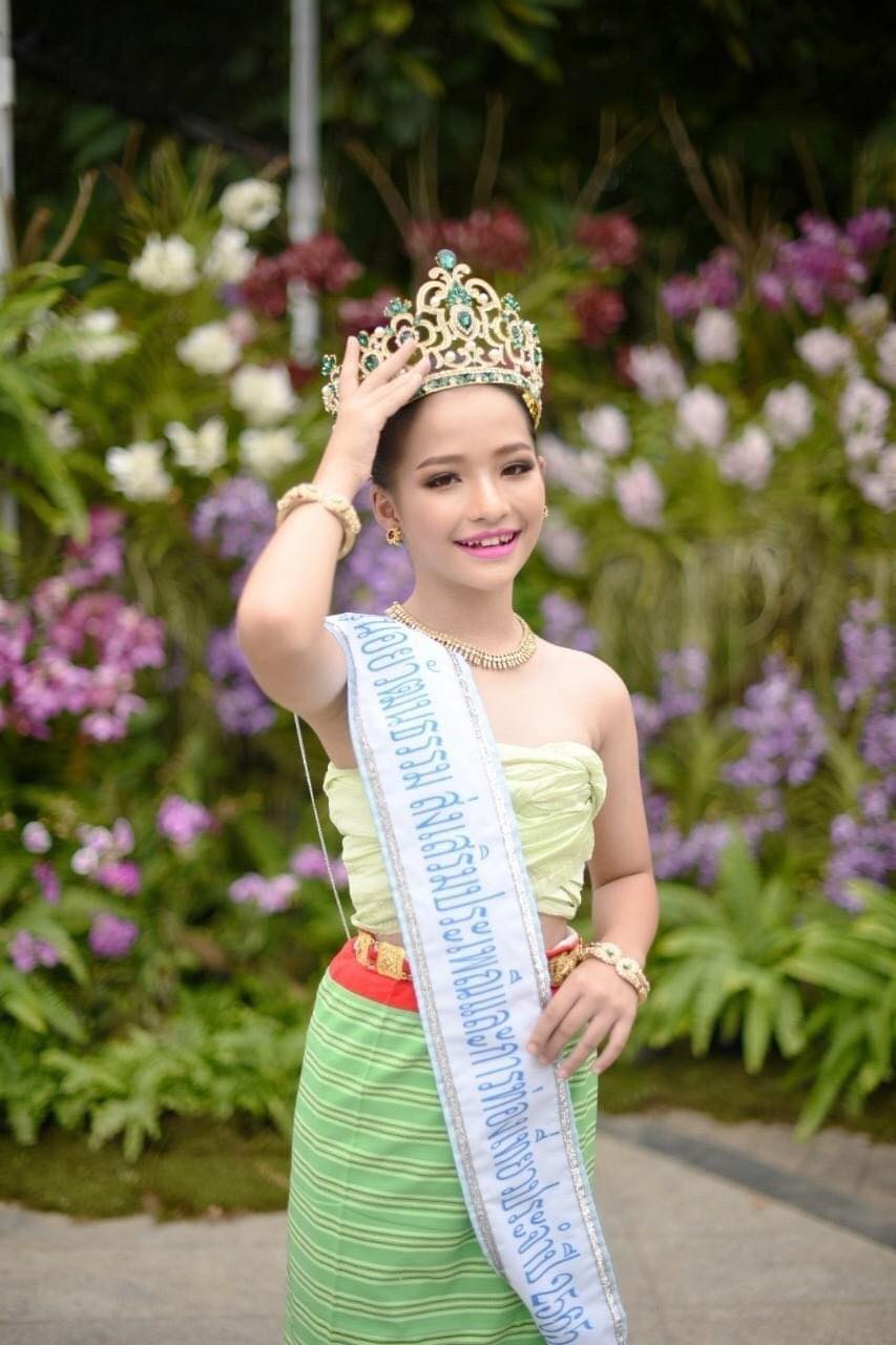 (พร้อมส่ง) เทียร่า 166 สีเขียว-ทอง มงกุฎนางงาม มงกุฎเจ้าหญิง งานสวย ปราณีต QCเพชรทุกเม็ด สินค้าพร้อมส่งจากไทย