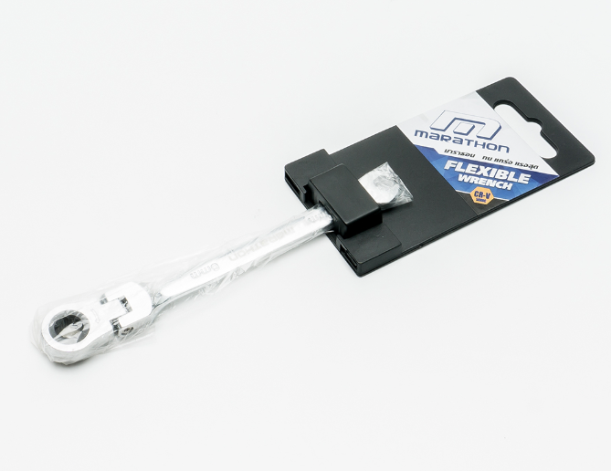 ประแจแหวนเกียร์คอพับ เบอร์ 6 MARATHON #M322-2506F