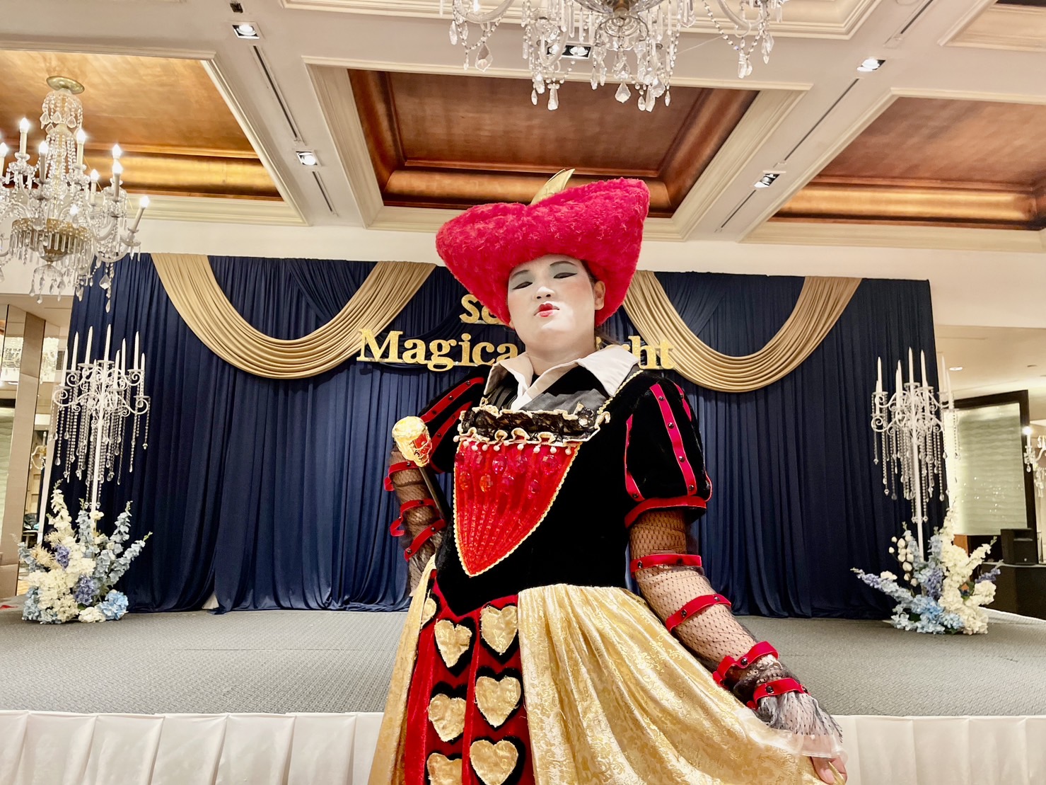 ชุดราชินีโพแดง / ชุดราชินีอิเรซเบธ / ชุด Red Queen @ อลิส อิน วันเดอร์แลนด์ / ชุดราชินีแดง / ชุดราชินีไพ่