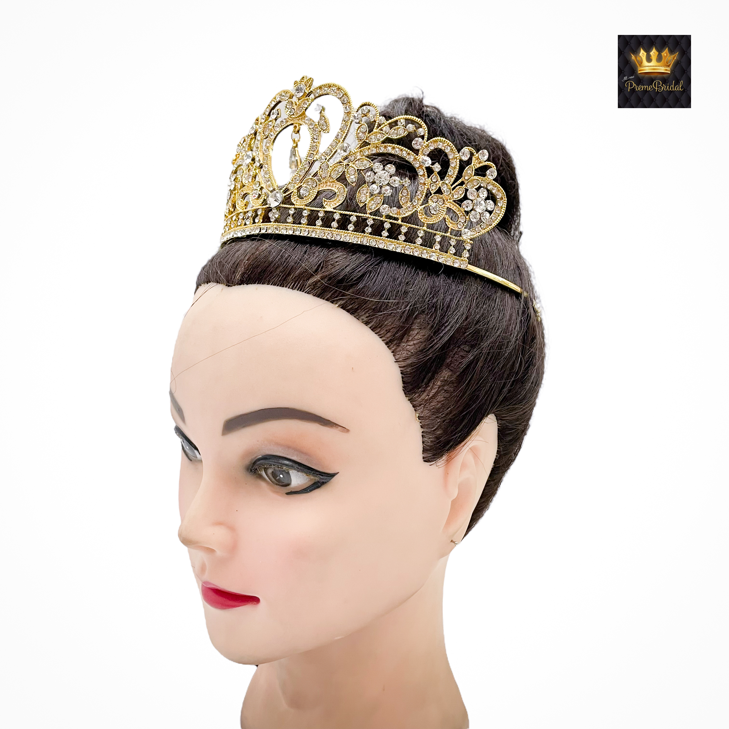 (พร้อมส่ง) เทียร่า 051 ทอง มงกุฎนางงาม มงกุฎเจ้าหญิง งานสวย ปราณีต QCเพชรทุกเม็ด สินค้าพร้อมส่งจากไทย