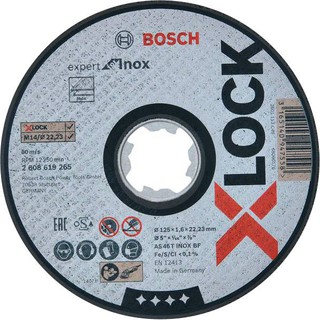 ใบตัด5"X1mm. Standard Inox BOSCH X-LOCK
