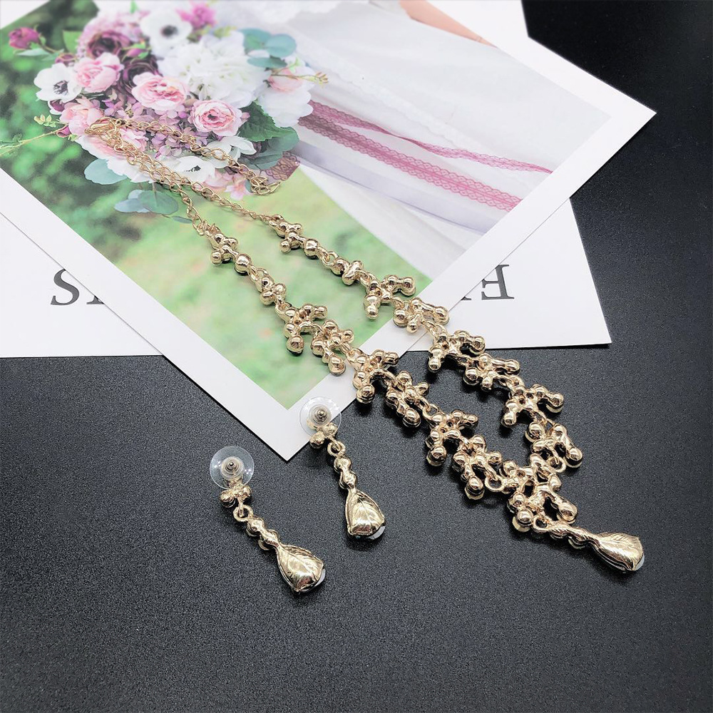 SET019 สีเขียว เครื่องประดับ 3 ชิ้น มงกุฎ สร้อยคอ ต่างหู จัดเซทสวยงาม สินค้าพร้อมส่งจากไทย