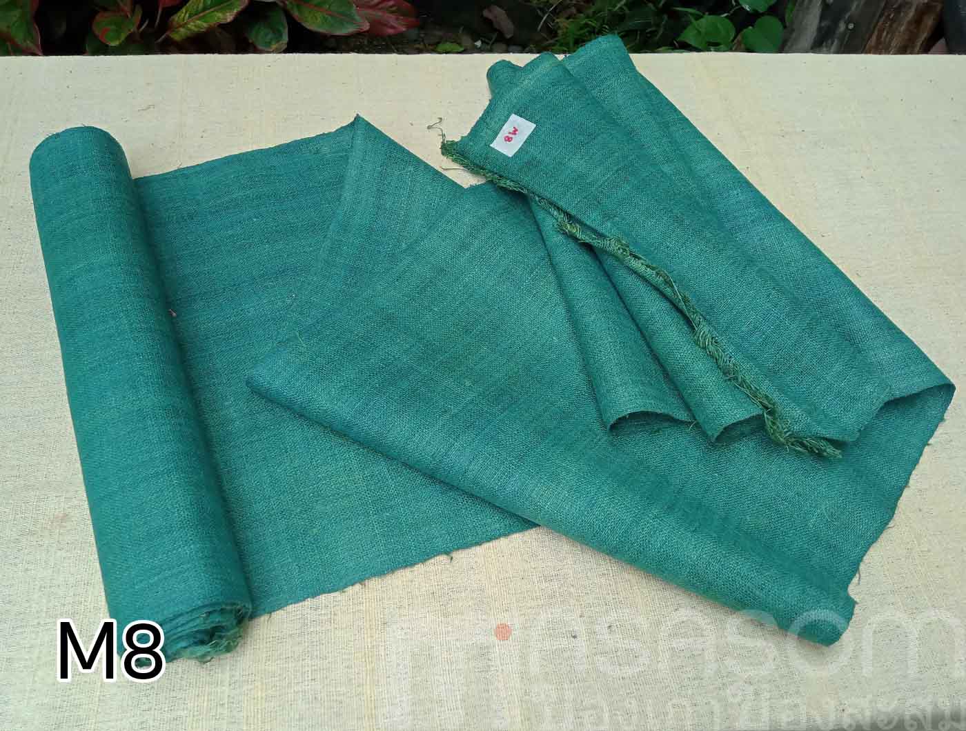 ผ้าใยกัญชงทอมือย้อมสี