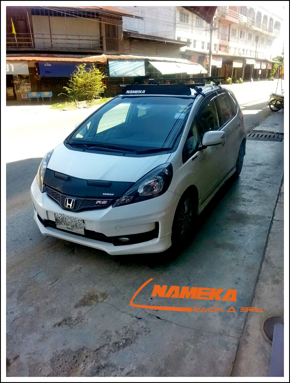 HONDA ผ้ากันแมลง หน้ากากกันแมลง BRA CAR สไตล์ อเมริกา