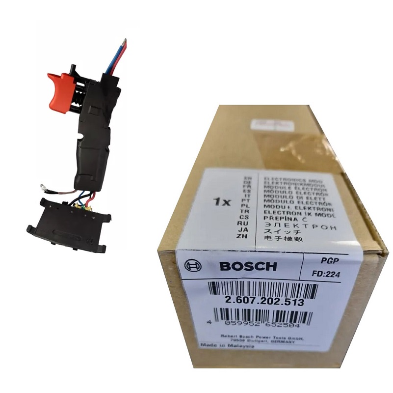 BOSCH สวิทช์#4 GSR185-Li, GSB185-Li รุ่น 2607202513