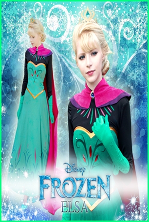 ชุดเอลซ่า Queen Elsa / elsa frozen