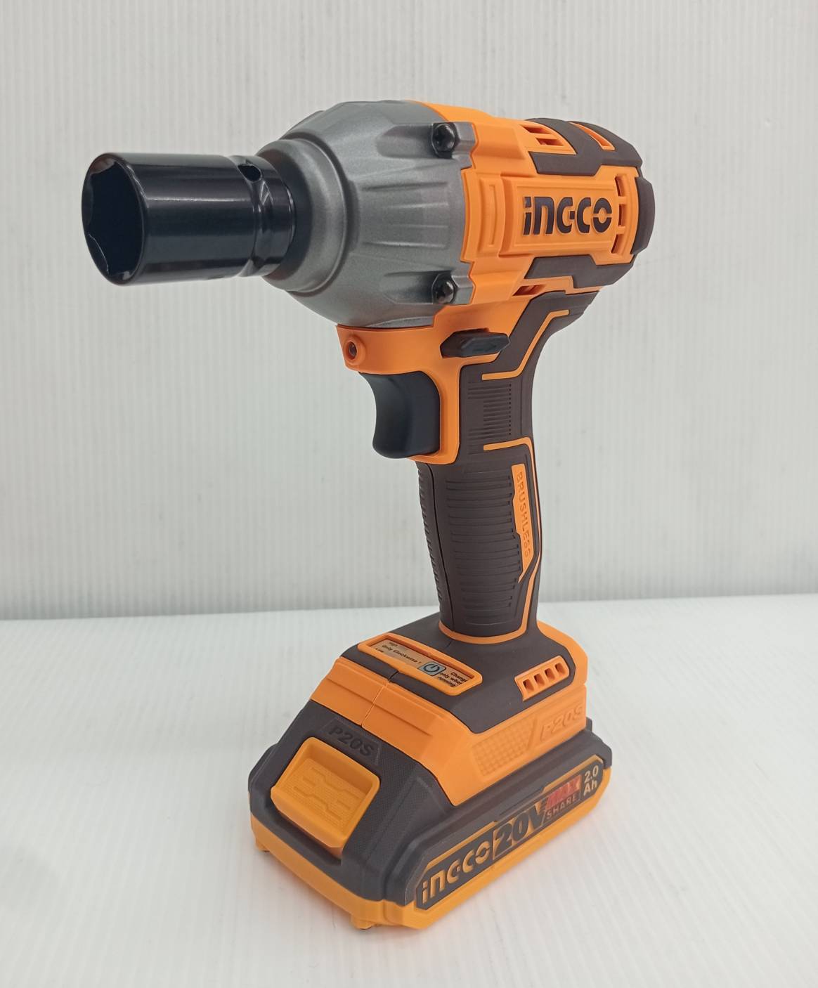 บล็อกกระแทก1/2 20V CIWLI2038 INGCO ครบชุด