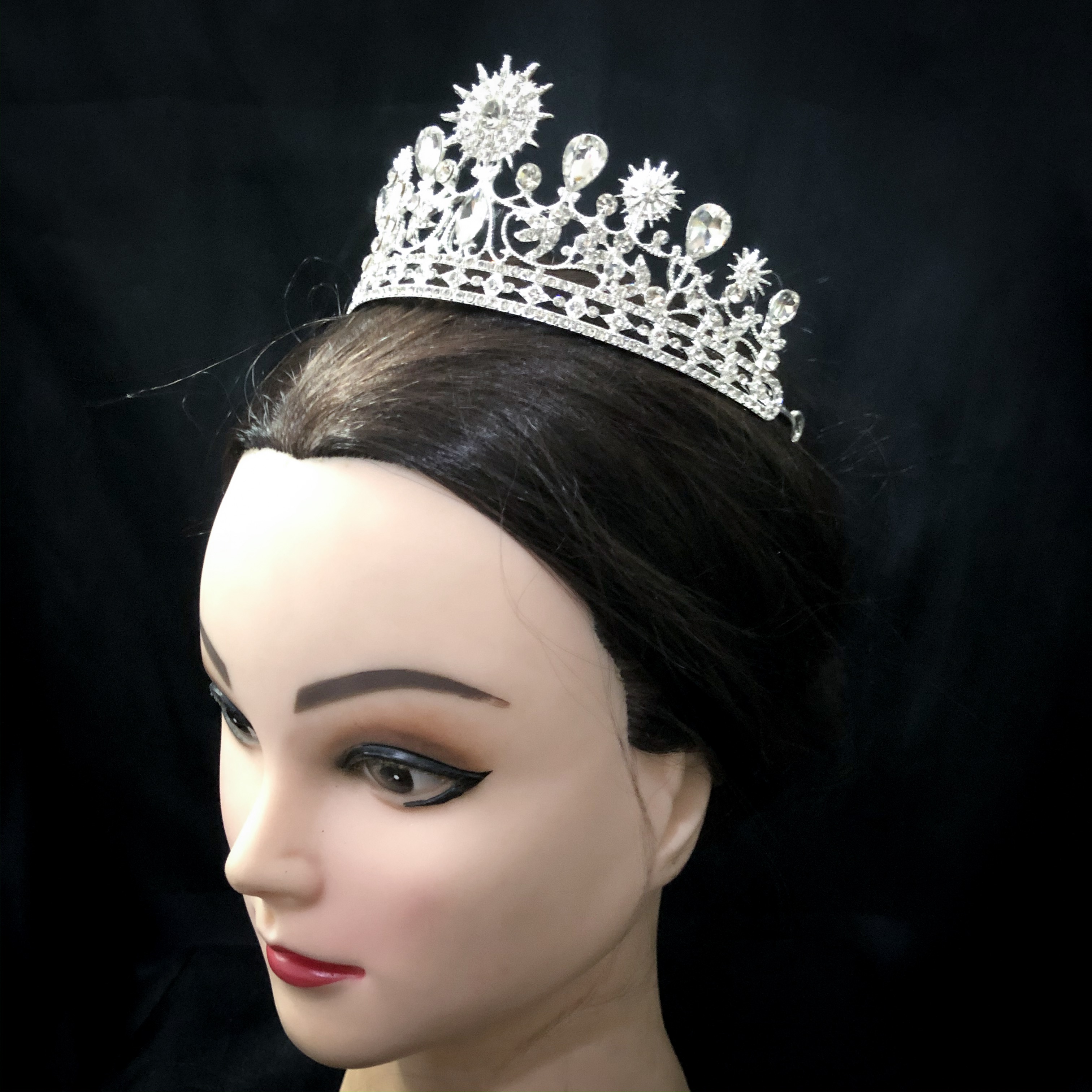 (พร้อมส่ง) เทียร่า 069 สีเงิน