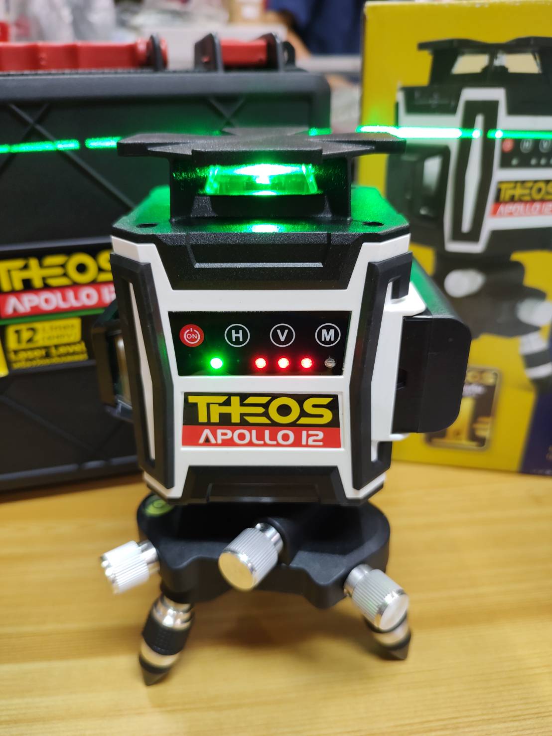 เลเซอร์ระดับ12เส้น Apollo12 THEOS พร้อมขาตั้ง