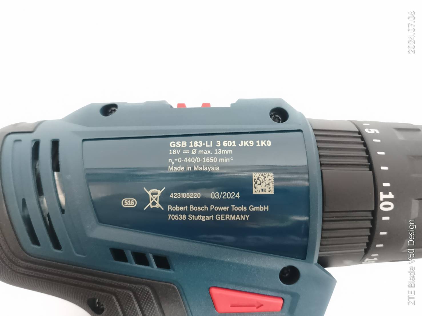สว่านกระแทก18V GSB183-LI BOSCH 06019K91K1