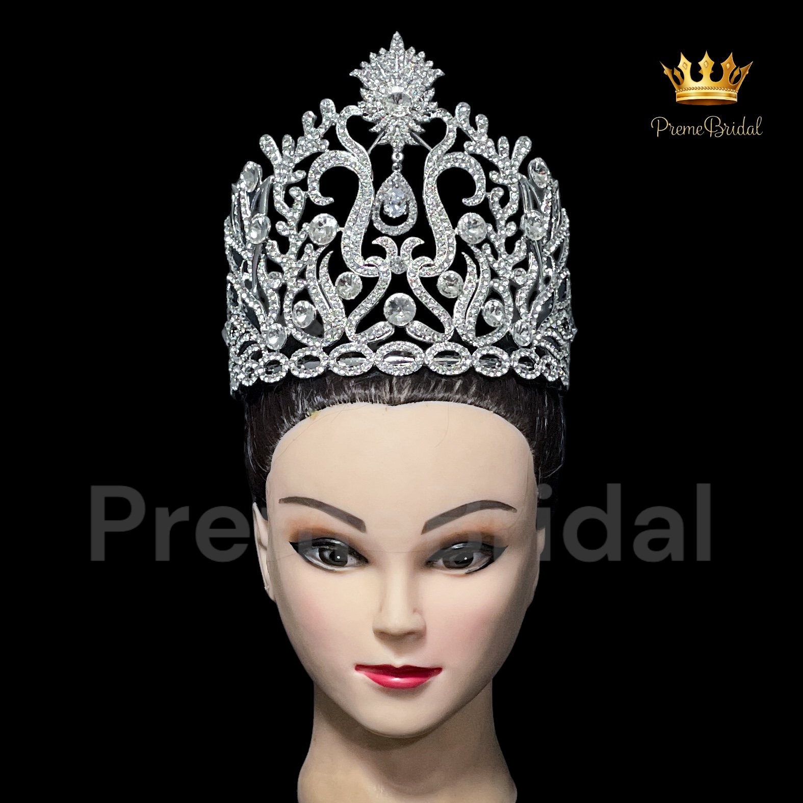 (พร้อมส่งจากไทย) มงกุฏ 111 สีเงิน มงกุฎนางสงกรานต์ มงกุฎประกวด สินค้าพร้อมส่ง ไม่ต้องรอนาน งานพรีเมี่ยม