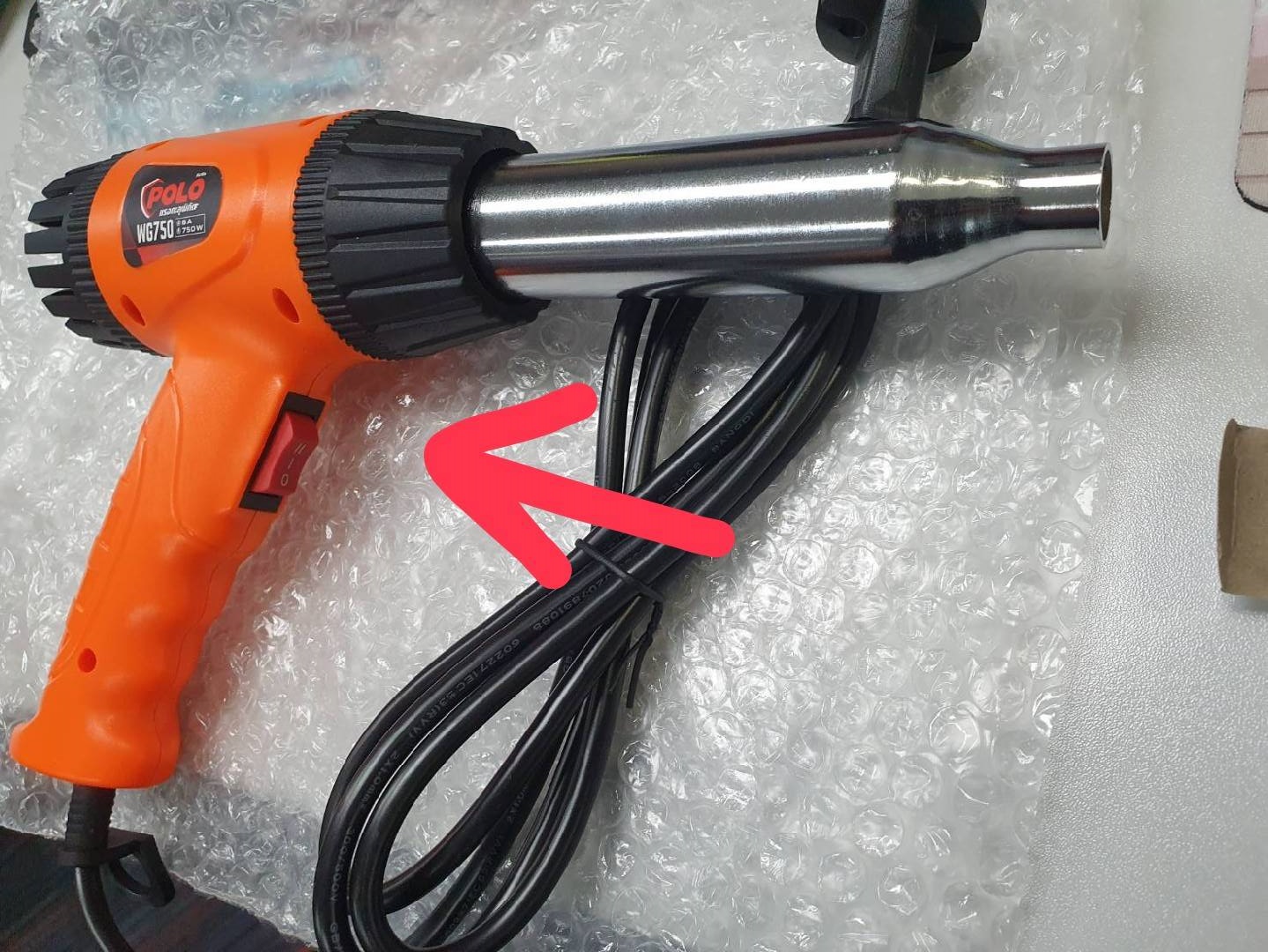 ปืนเชื่อม PVC WG750 POLO