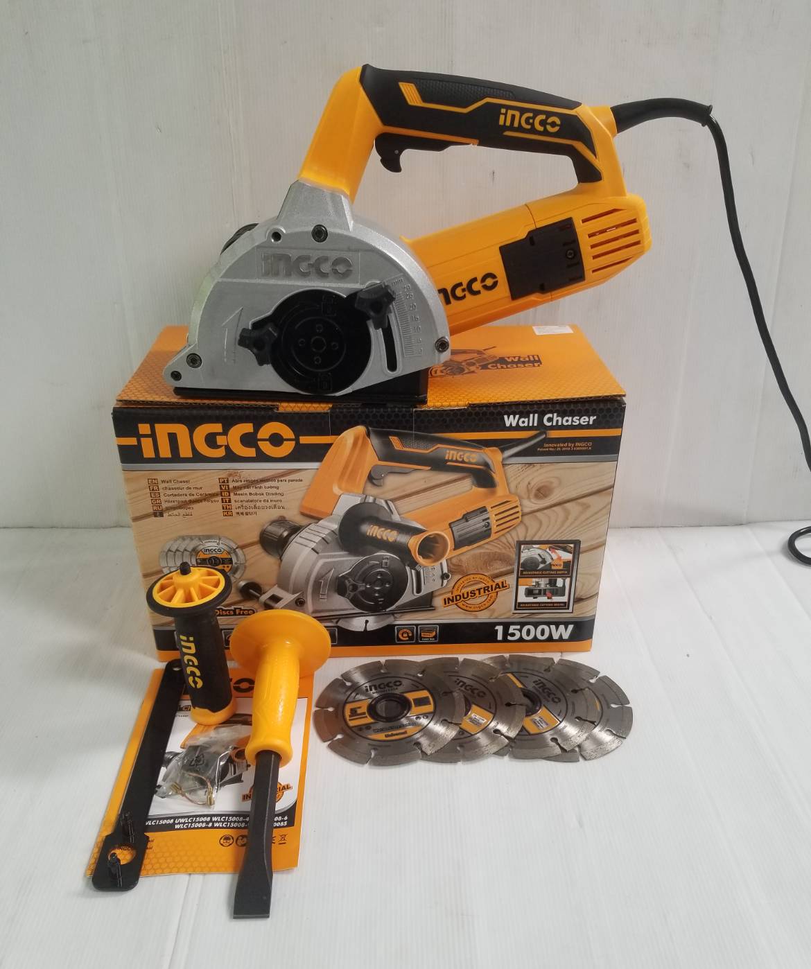 เครื่องเซาะร่องคอนกรีต4" WLC15008 INGCO