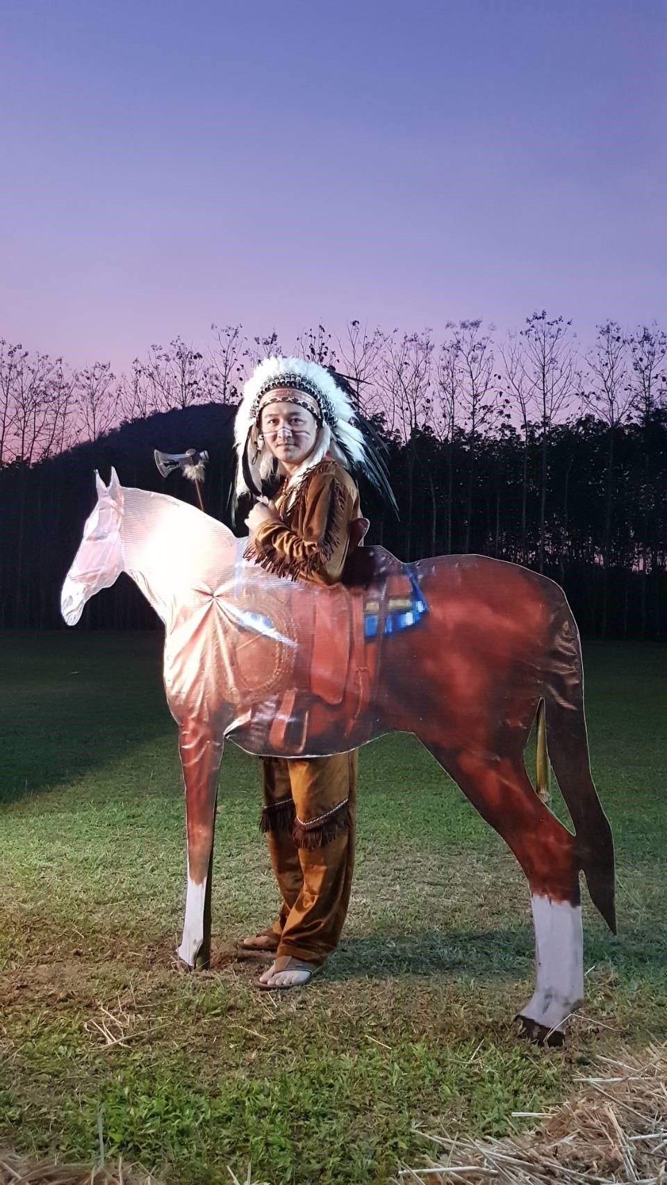 ชุดอินเดียแดงหัวหน้าเผ่า